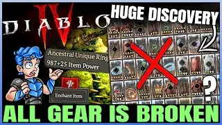 Diablo 4 - It Just Got SO Much Worse - 2000+ Hours Farming NEEDED for Good Gear - BIG Item Problem!