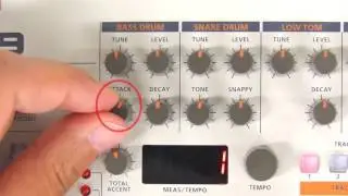 TR-09 Quick Start 02 Using the Knobs to Adjust the Sound