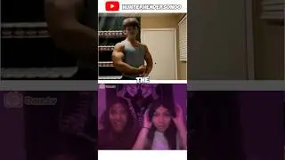 Baby face filter on Omegle #alexeubank #fitness #flexing #gym #samsulek #omegle