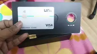 Uni card unboxing