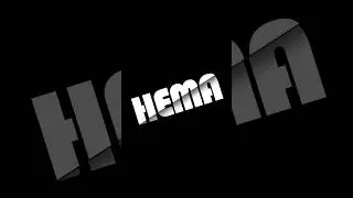 Photoshop Tutorial - sliced text Effect in Photoshop