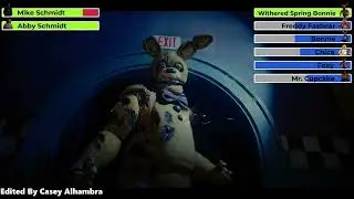 Five Nights at Freddys (2023) Final Battle with healthbars 1/2