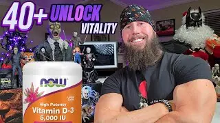 Thrive After Age 40! Vitamin D3 for Vitality!