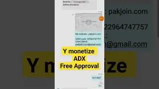 #shorts #shortvideo #adx #approval #y_monetize