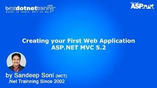 Create your First .NET MVC Web Application -Video 3- .NET MVC Tutorial