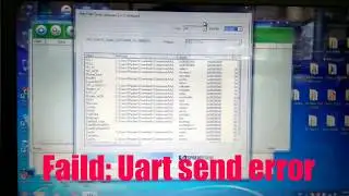 Faild: Uart send error on SPD flash tool