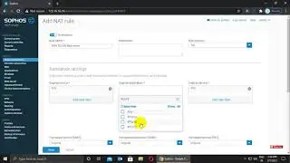 Sophos XG V18 Firewall : How to configure port forwarding step by step | Sophos Version 18