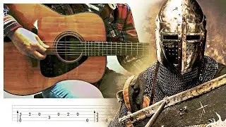 The Crusaders [Medieval melody] Guitar Lesson w/ Tabs!
