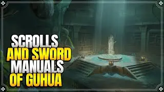 Scrolls and Sword Manuals of Guhua | World Quests & Puzzles |【Genshin Impact】