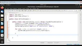 How to use Java Reflection to print Constructors and Methods of a class