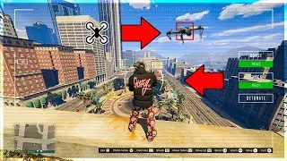 Trolling Tryhards With My NANO DRONE on GTA Online!!