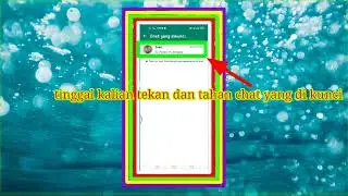 cara mengunci chat WhatsApp