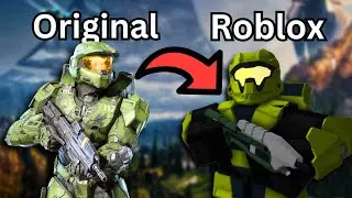 This Game Is HALO, But In Roblox?!
