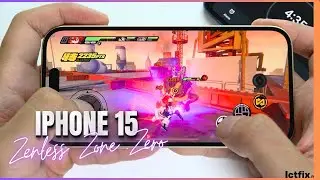 iPhone 15 Zenless Zone Zero Gaming test | Apple A16