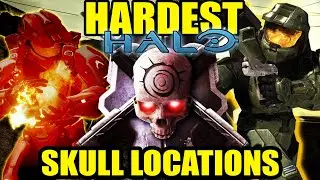 HARDEST Halo SKULL LOCATIONS from EVERY Halo Game