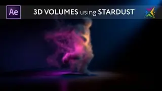 3D Volumes in After Effects using Stardust