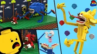 Building More LEGO Sonic Tapes: Super Shin Sonic, Knuckles chase, and more