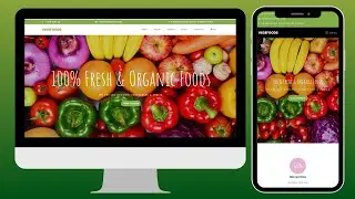 Food Website Design: HTML, CSS & JS (Free Source Code)