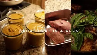 what i eat in a week vegan | MEAL PREPPING