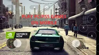 Play PC/PS5 Games on Mobile with GeForce Now | Saints Row: The Third Remastered Gameplay