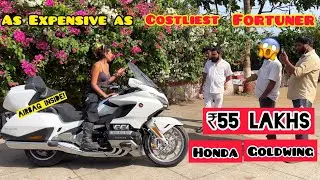 1st Motorcycle to get an AIRBAG ₹55Lac | 2024 Honda Goldwing