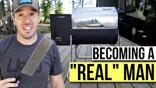 I TRIED A PORTABLE PELLET GRILL for RVERS...and it didnt go well.