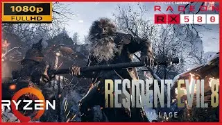 🔴 RESIDENT EVIL 8 VILLAGE 🔴 RX 580 Benchmark-Gameplay #residentevilvillage8