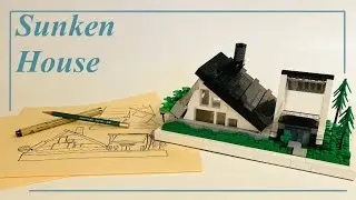 Sunken House | A LEGO Architecture Model
