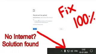 How to Fix Internet Connected but no Internet access in chrome( DNS_PROBE_FINISHED_BAD_CONFIG)