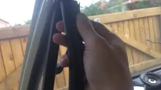 Replacing VW T25 Cab Window Rubbers with Peugeot 206 Seals