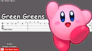 Kirby's Dream Land - Green Greens Guitar Tutorial