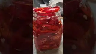 🌶Маринованный острый перец👍Быстрый, простой и вкусный рецепт😋Муж сказал,  офигенно вкусно