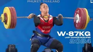 -87kg IWF World Cup 2024 | Full Session