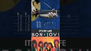 Bon Jovi – It's My Life | Easy Guitar Tutorial (tabs)
