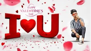 Valentines day Photo editing - Picsart Photo Editing - Happy valentines day Photo editing