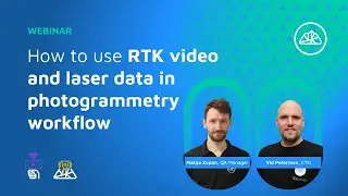 How to Use RTK Video & Laser Data in Photogrammetry Workflow