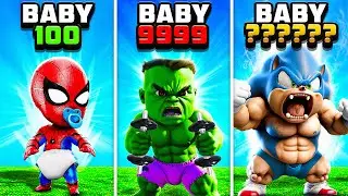 Top 10 BABY SUPERHERO Upgrades in GTA 5!