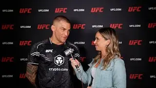 Dustin Poirier UFC 299 Backstage Reaction