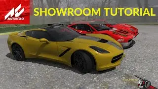 Assetto Corsa Graphic Mods - Content Manager Showroom and Screenshot Tutorial