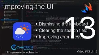SwiftUI Weather App 13: Improving the UI