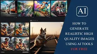 How To : Generate realistic, high quality images using AI Tools for Free