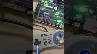 FPGA USB HID HOST written by VHDL with USB GAME PAD