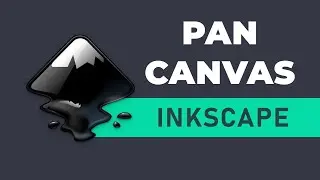 Inkscape Tutorial: How to pan the document canvas in Inkscape