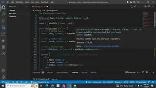 how to define type of useSate hook  in react js for typescript development code example