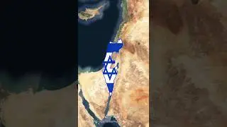 ISRAEL MAP ANIMATION WITH CAPITAL IN AFTER EFFECTS #shorts