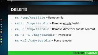 012 Удаляем файлы и папки в Kali Linux | Кали Линукс