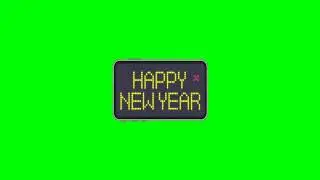 New year countdown green screen animation|#creatinglegend