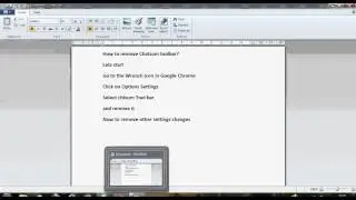 How to remove Chatzum toolbar from Google Chrome?