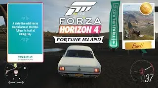 Forza Horizon 4 Fortune Island TREASURE #3 Found! 4K 60fps Gameplay Walkthrough