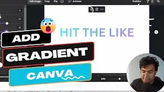 How to Apply Gradient to Text In Canva Easy 2023